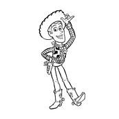 coloriage toy story woody